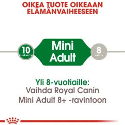 Royal Canin Koiran Kuivaruoka*Mini Adult 2 x 8 kg