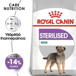 Royal Canin Koiranruoat Erityistapeisiin|Koiran Kuivaruoka*Mini Sterilised