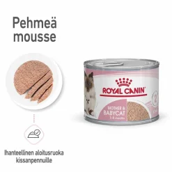 Royal Canin Kissan Märkäruoka|Kissanpennun Ruoka*Mother & babycat, 195 g