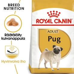 Royal Canin Koiran Kuivaruoka|Tarjoukset Koirille*Pug Adult