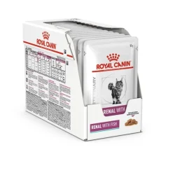 Royal Canin Veterinary Diets Kissan Erikoisruoka|Kissan Munuaisten Vajaatoiminta*Royal Canin Renal Cat Fish 12 x 85 g
