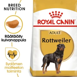 Royal Canin Koiran Kuivaruoka|Tarjoukset Koirille*Rottweiler Adult 12 kg
