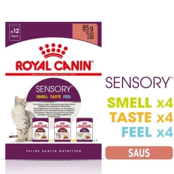 Royal Canin Kissan Märkäruoka*Sensory Mixed box Gravy 85g, 48-pack