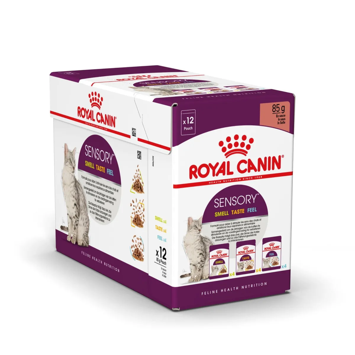 Royal Canin Kissan Märkäruoka*Sensory Mixed box Gravy 85g, 48-pack