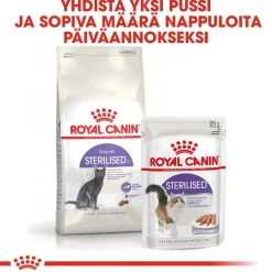 Royal Canin Kissan Kuivaruoka|Kissan Erikoisruoat*Sterilised
