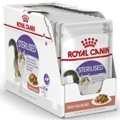 Royal Canin Kissan Märkäruoka|Kissan Erikoisruoat*Sterilised Gravy, 12x85g
