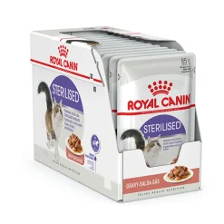 Royal Canin Kissan Märkäruoka|Kissan Erikoisruoat*Sterilised Gravy, 12x85g