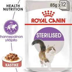 Royal Canin Kissan Märkäruoka|Kissan Erikoisruoat*Sterilised Gravy, 12x85g