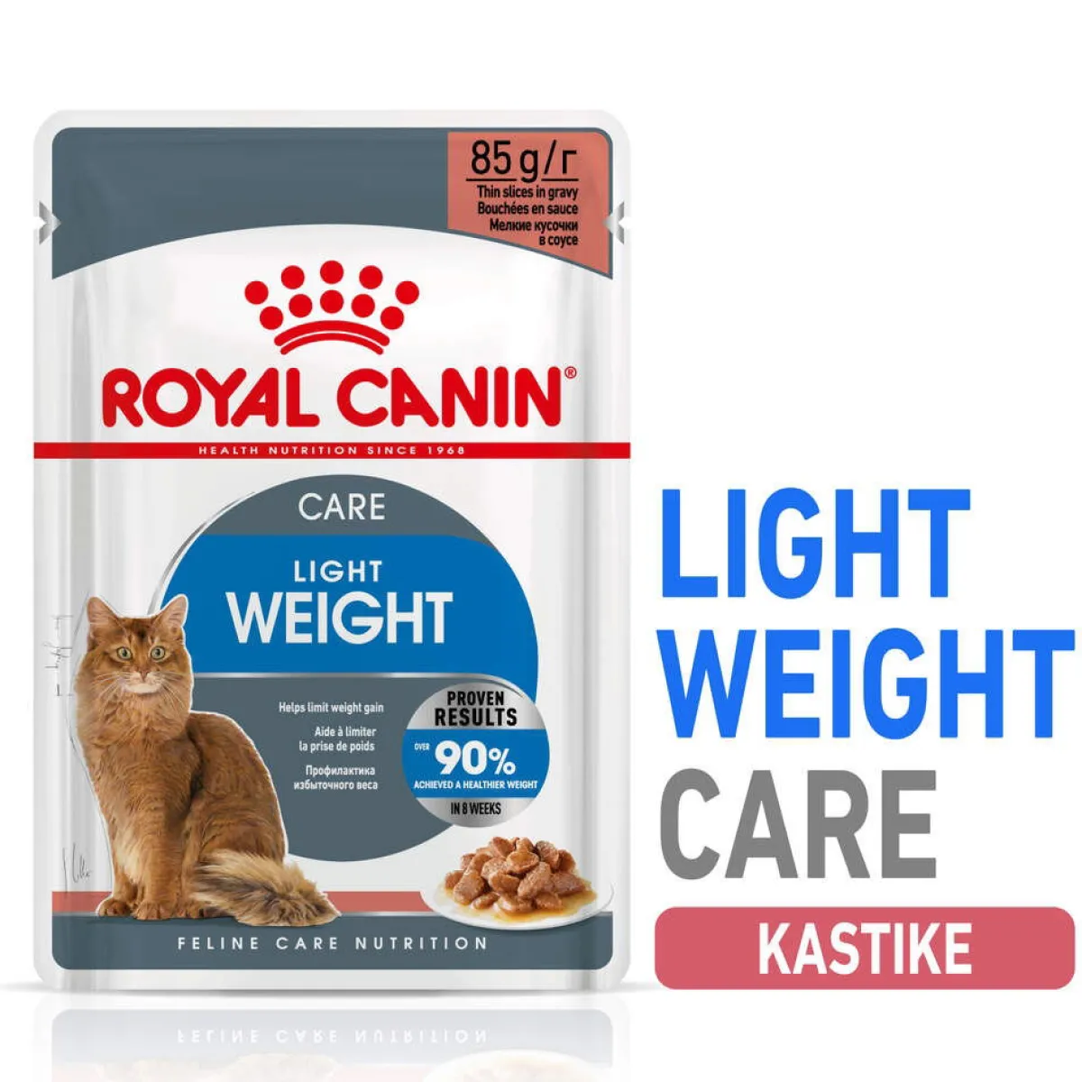 Royal Canin Kissan Märkäruoka*Ultra Light Gravy 85g, 48-pack