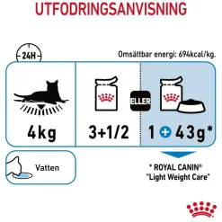 Royal Canin Kissan Märkäruoka*Ultra Light Gravy 85g, 48-pack