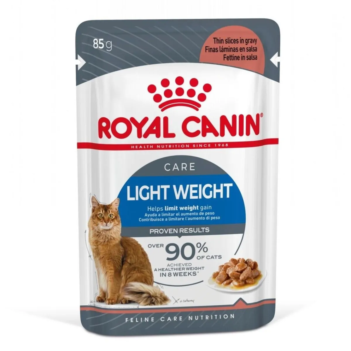 Royal Canin Kissan Märkäruoka*Ultra Light Gravy 85g, 48-pack