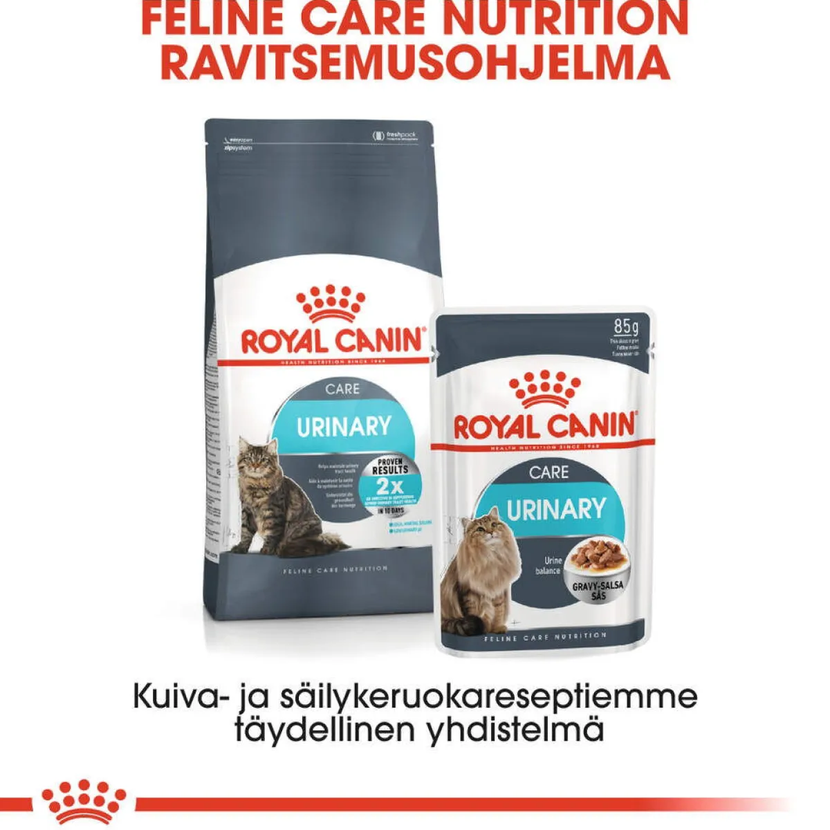 Royal Canin Kissan Märkäruoka*Urinary Care Gravy 85g, 48-pack