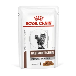 Royal Canin Veterinary Diets Kissan Suolistosairaudet|Kissan Erikoisruoka*Cat Gastrointestinal Moderate Calorie wet 12x85g