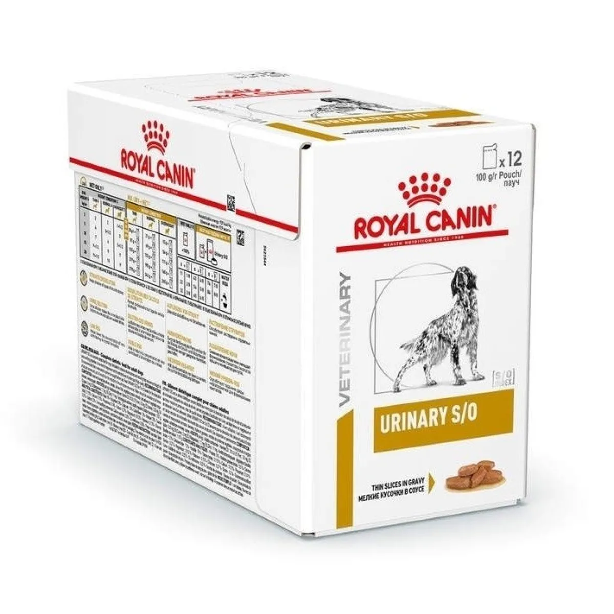 Royal Canin Veterinary Diets Koiran Virtsatievaivat|Koiran Eläinlääkäriruoka*Royal Canin Veterinary Urinary S/O wet 12 x 100 g