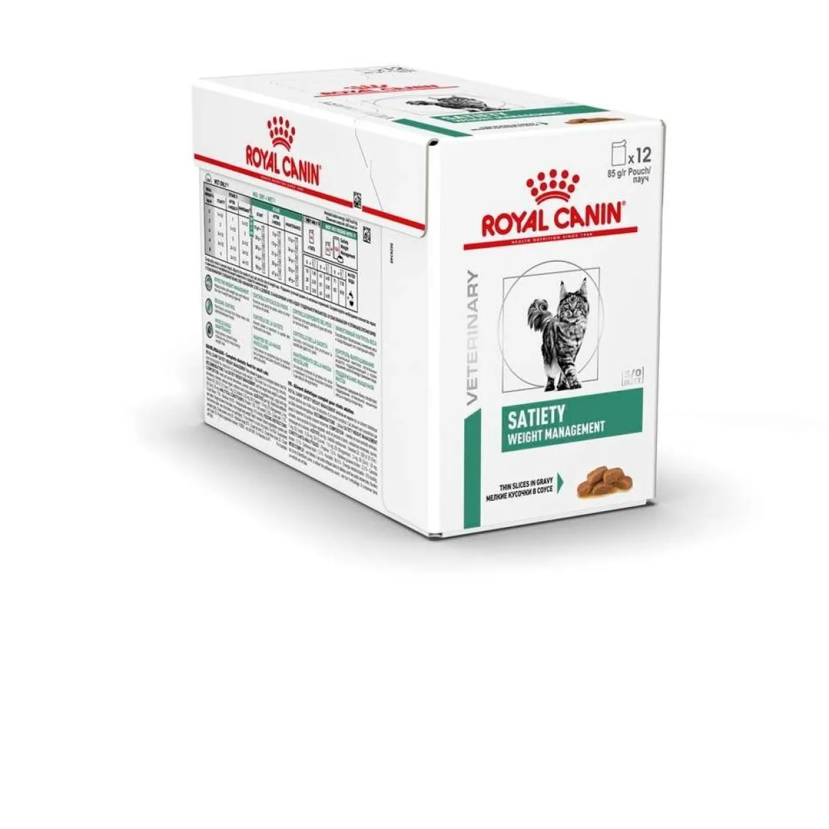 Royal Canin Veterinary Diets Kissan Ylipaino|Kissan Erikoisruoka*Royal Canin Veterinary Weight Management Satiety Cat 12 x 85 g