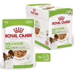 Royal Canin Koiran Märkäruoka Ja Makkarat*XS Adult märkäruoka 12 x 85 g