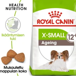 Royal Canin Koiran Kuivaruoka|Senioriruoka*X-Small Ageing +12, 1.5 kg