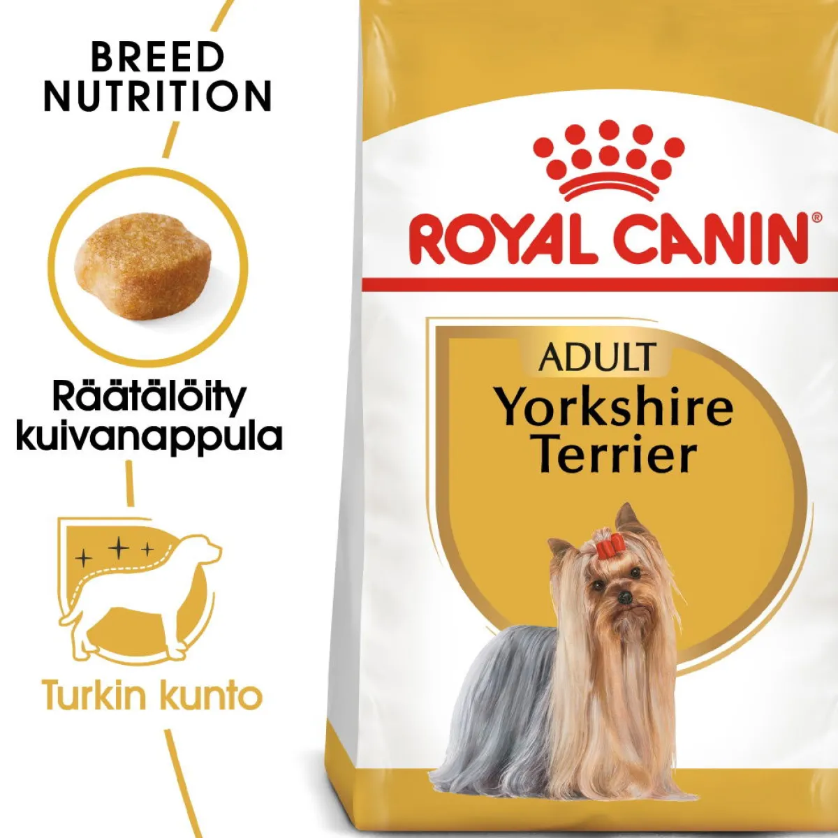 Royal Canin Koiran Kuivaruoka|Tarjoukset Koirille*Yorkshire Terrier Adult