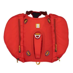 RuffWear Koiran Reput|Retkeily*koiran reppu Palisades Pack, punainen
