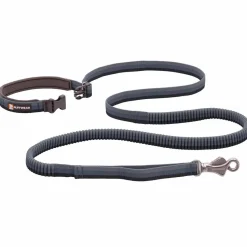 RuffWear Koiran Hihnat Ja Flexit|Retkeily Koiran Kanssa*Roamer joustotalutin, harmaa