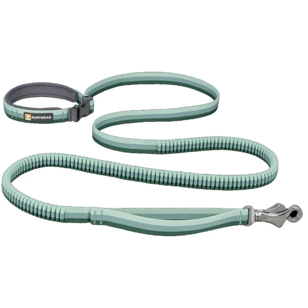 RuffWear Koiran Hihnat Ja Flexit*Roamer joustotalutin, River Rock Green