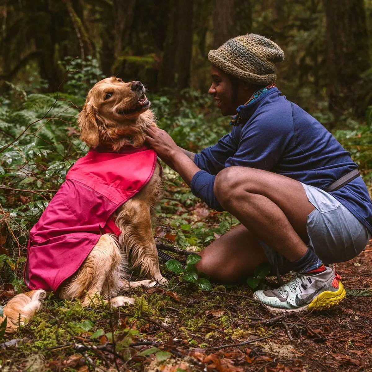 RuffWear Koiran Vaatteet*Sun Shower koiran sadetakki, pinkki
