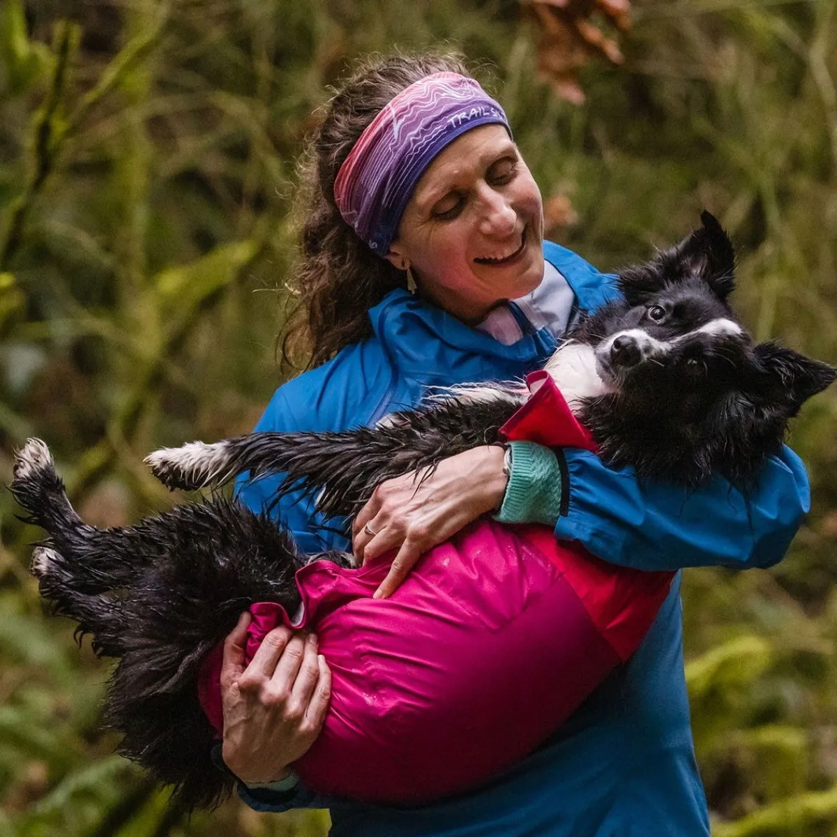 RuffWear Koiran Vaatteet*Sun Shower koiran sadetakki, pinkki