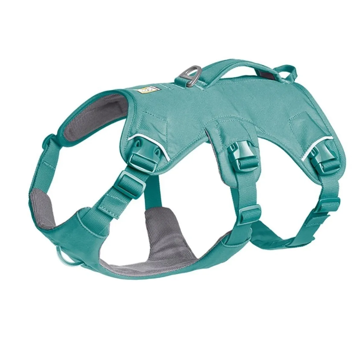 RuffWear Koiran Valjaat*Web Master, valjas River Rock Green