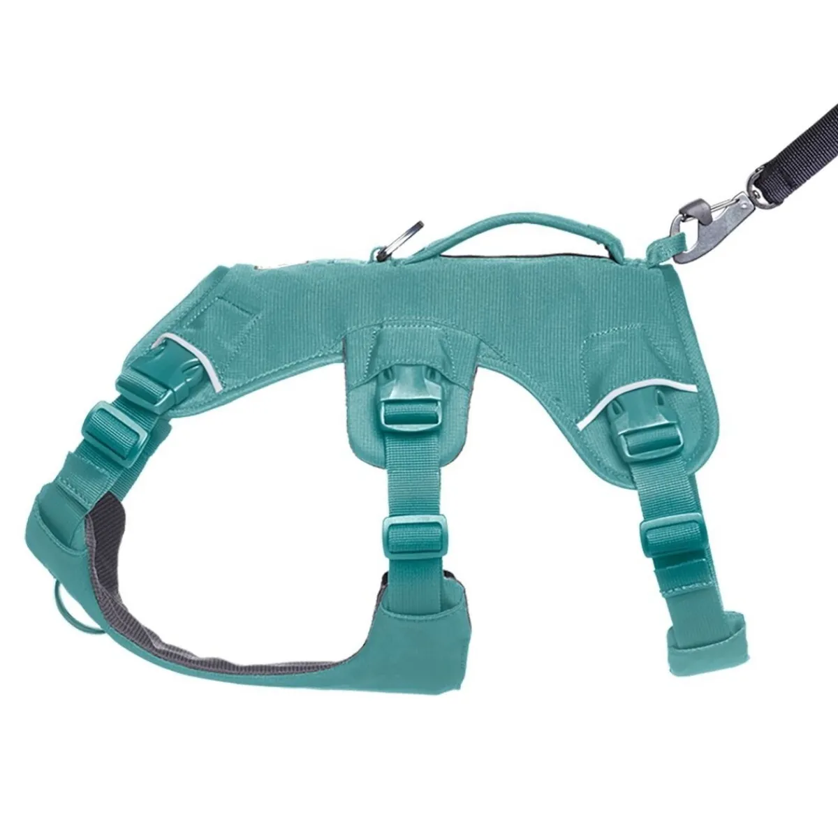 RuffWear Koiran Valjaat*Web Master, valjas River Rock Green