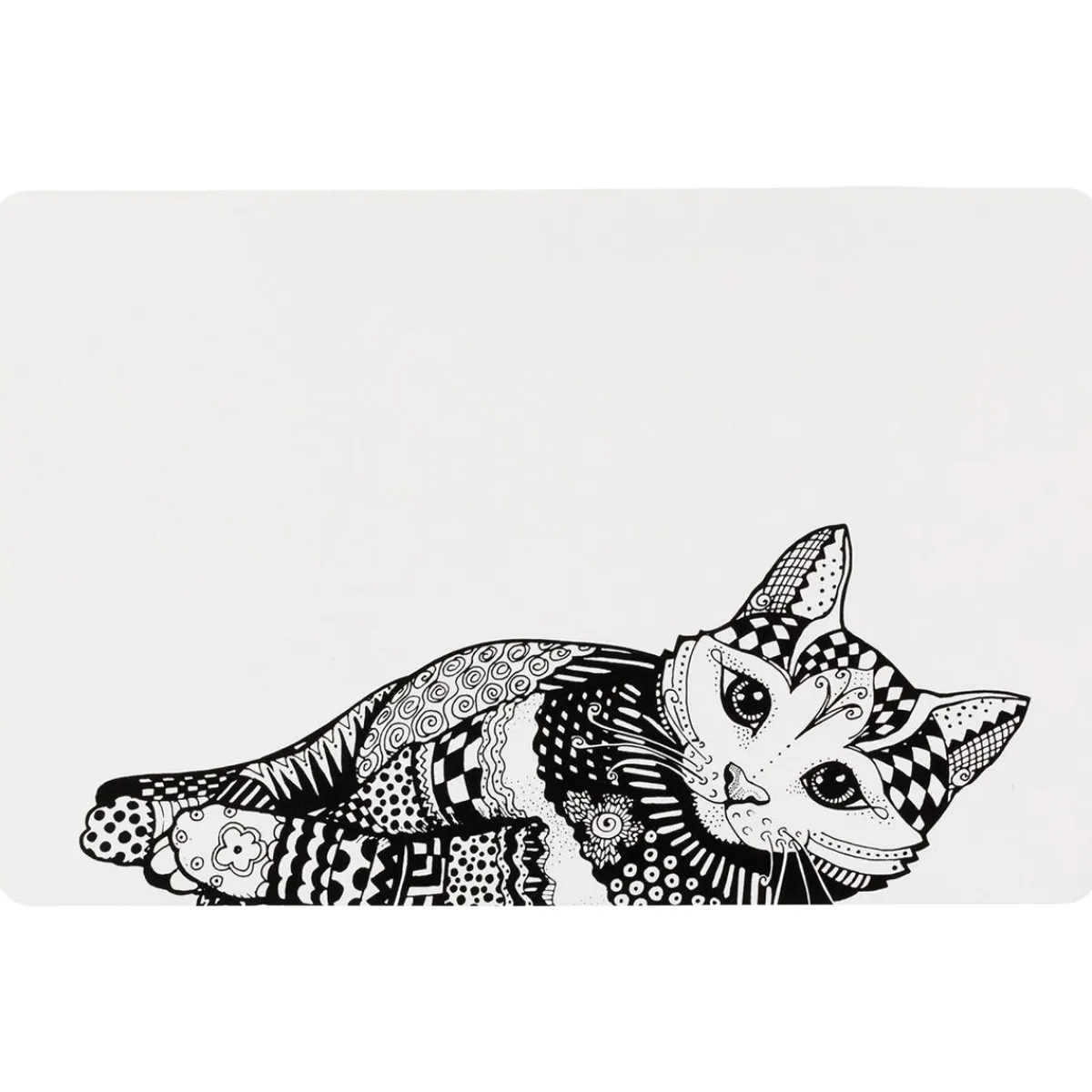 Trixie Koiranpennun Ruokailu|Kuppialustat Ja Mittakauhat*Ruokakupin alunen Zentangle
