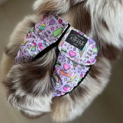 RuttuNuttu Koiran Narttu- Ja Urossuojat|Koiran Juoksuhousut Ja Urosvyöt*juoksupöksyt kietaisumalli, Born to unicorn