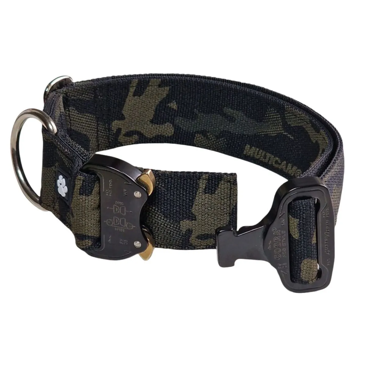 Salmiakkitassu Koiran Pannat*cobra-panta, multicam musta