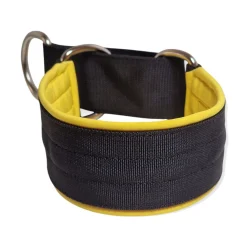 Salmiakkitassu Koiran Pannat*Puolikuristava panta softshell-pehmusteella 50 mm