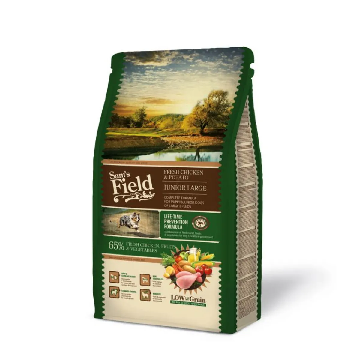 Sam's Field Penturuoka|Koiran Kuivaruoka*Chicken Junior Large