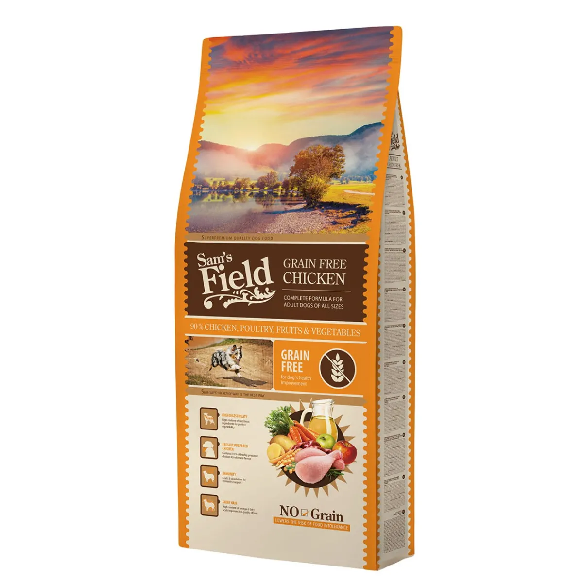 Sam's Field Koiran Kuivaruoka|Viljaton Koiranruoka*Grain Free Adult