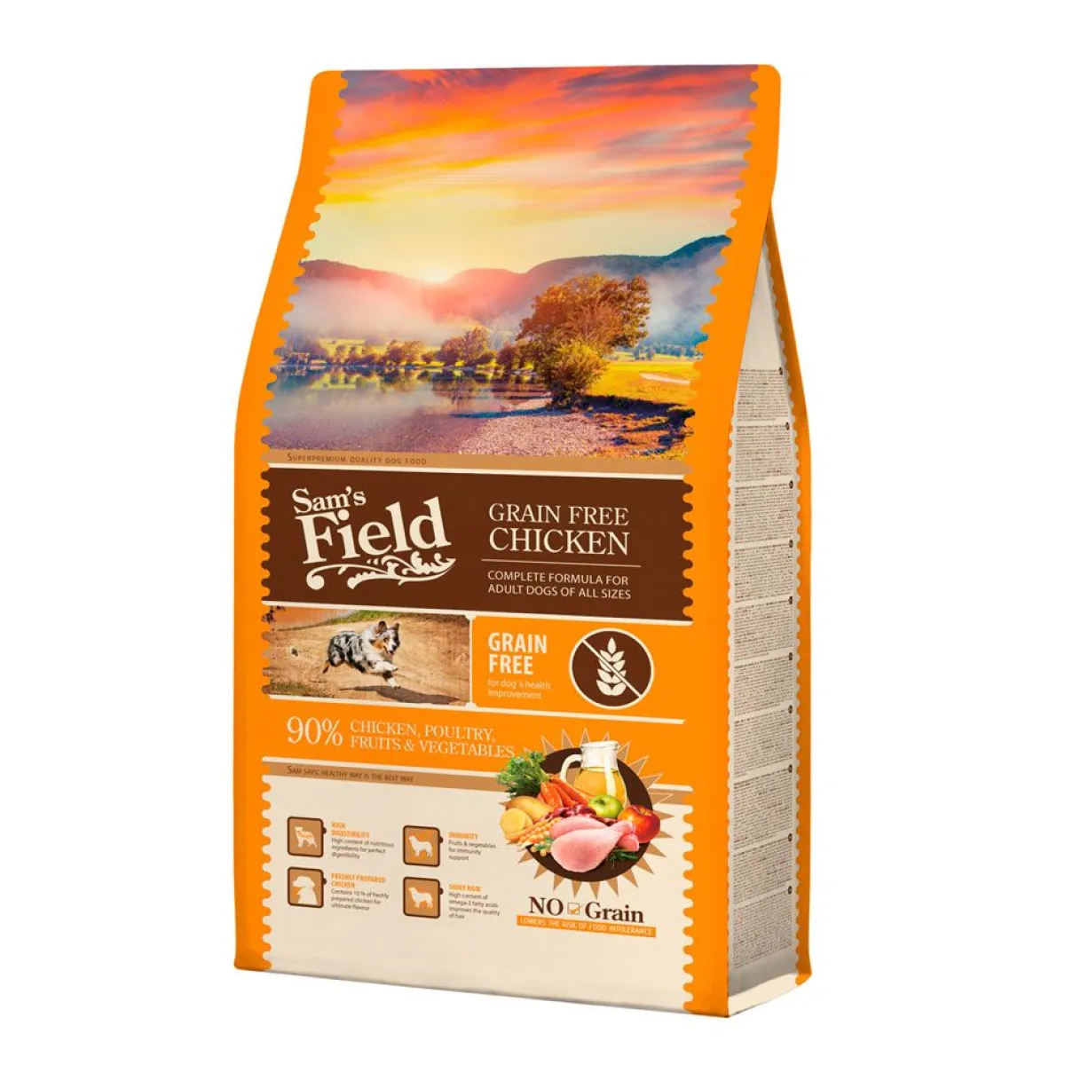 Sam's Field Koiran Kuivaruoka|Viljaton Koiranruoka*Grain Free Adult