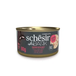Schesir Kissan Märkäruoka|Viljaton Kissanruoka*After Dark Pate kana & nauta 80 g