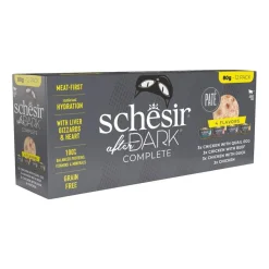 Schesir Kissan Märkäruoka|Viljaton Kissanruoka*After Dark Pate Variety Pack 12 x 80 g