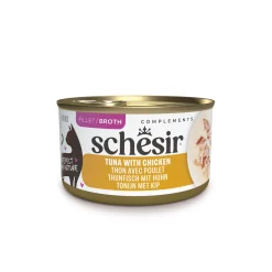 Schesir Kissan Märkäruoka*C&B Tuna chicken in Broth 85 g