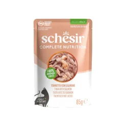 Schesir Kissan Märkäruoka*C&B Tuna salmon in Jelly Pouch 85 g