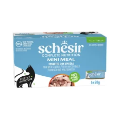 Schesir Kissan Märkäruoka*C&B Tuna sea bass in Jelly 6 x 50 g multipack