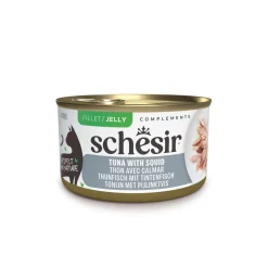 Schesir Kissan Märkäruoka*Complements Tuna with squids in Jelly 70 g