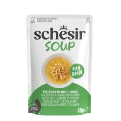 Schesir Kissan Märkäruoka*Kana & Kurpitsakeitto 40 g