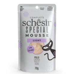 Schesir Kissan Märkäruoka|Viljaton Kissanruoka*Special Mousse Light kana