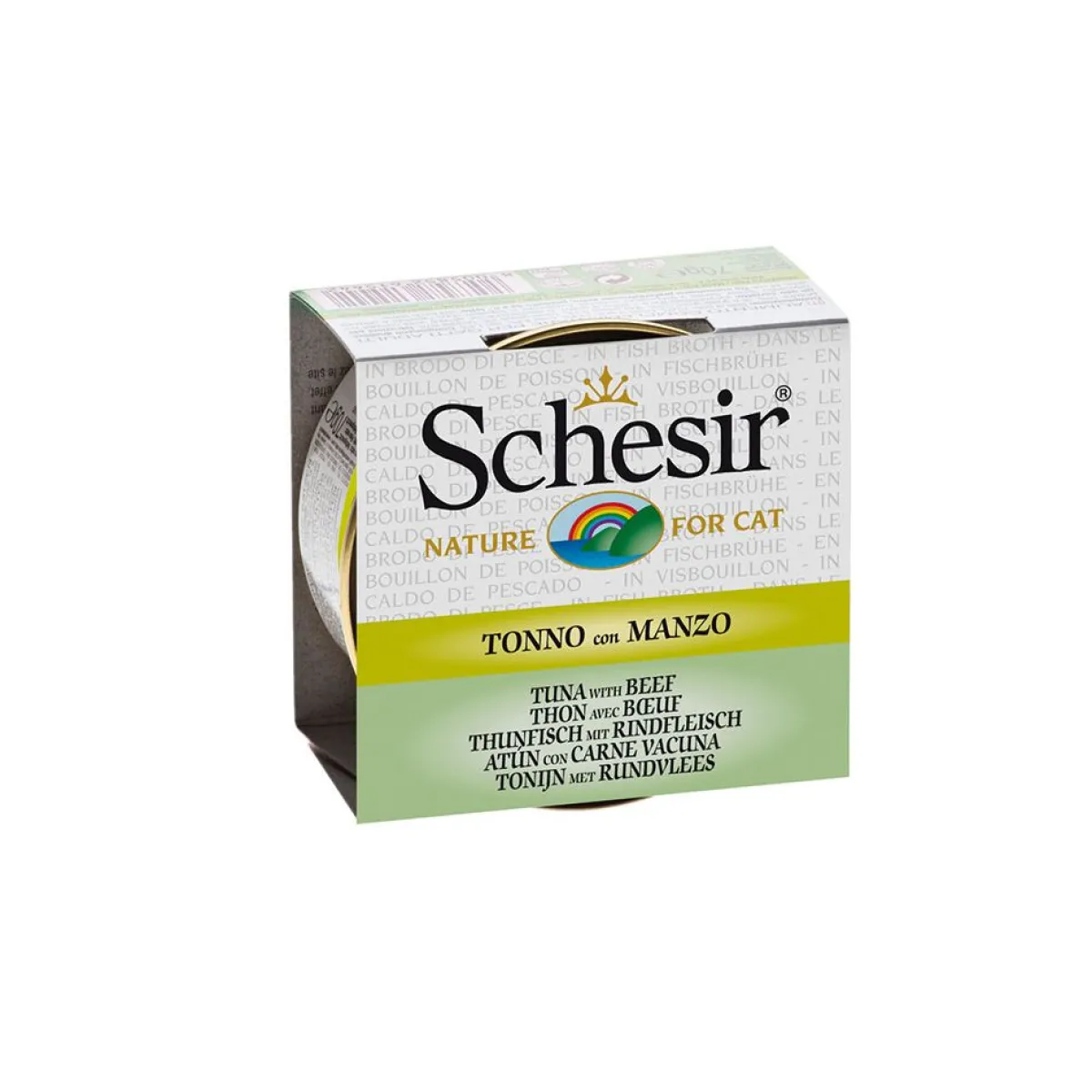 Schesir Kissan Märkäruoka*Tonnikala & Nauta, 70 g