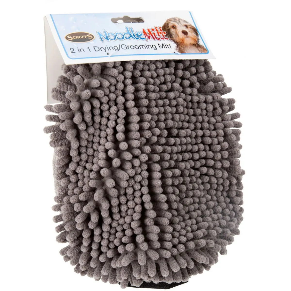 Scruffs Koiran Kylpytakit Ja Pyyhkeet|Koiran Kylpytakit*Noodle hanska harmaa