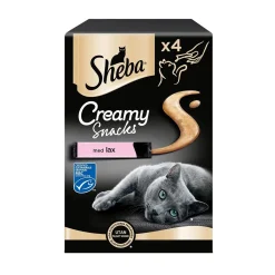 Sheba Kissan Märkäruoka*Creamy Snack Lohi 4x12g