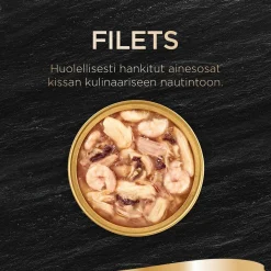 Sheba Kissan Märkäruoka*kana, katkarapu & kala kastikkeessa 60g
