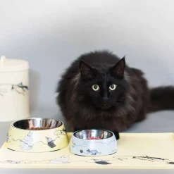 Moomin Koiranpennun Ruokailu|Kuppialustat Ja Mittakauhat*Silikonialusta for Pets