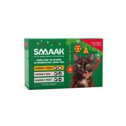 Smaak Kissan Märkäruoka|Viljaton Kissanruoka*Cat Christmas Multipack 12 x 100 g